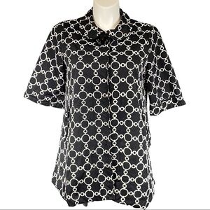 Anthropologie Luii Embroidered Circles Jacket Top Coat